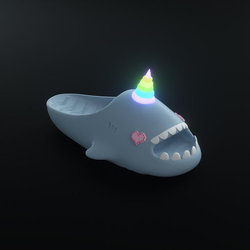 Sharkicks Pro - Unicorno, Pixel Cuore Occhi