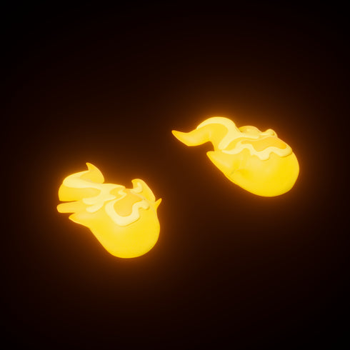 Teschio Fiammeggiante Accessori per Mr Skully