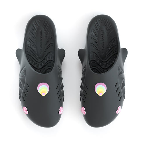 Sharkicks Pro Mule - Unicorno, Pixel Cuore Occhi