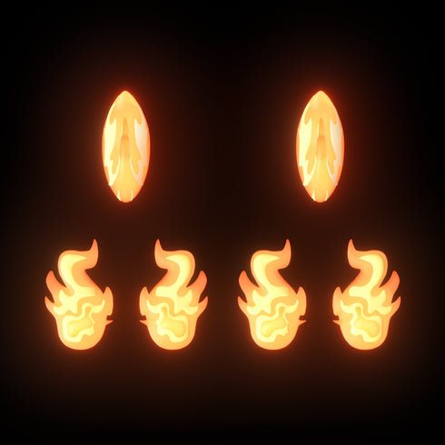 Pinne Inferno e Occhi per Sharkicks Pro