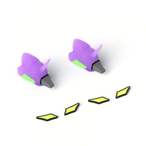 Pinne e Occhi del Mecha per Sharkicks Pro