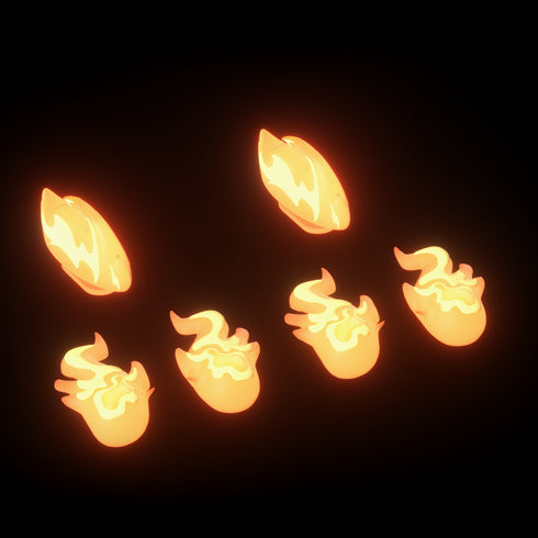 Pinne Inferno e Occhi per Sharkicks Pro