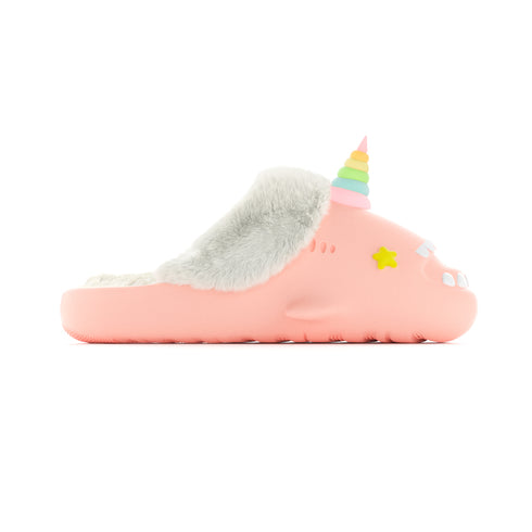 Sharkicks Pro - Inverno, Unicorno, Occhi a Stella, Tacco Aperto