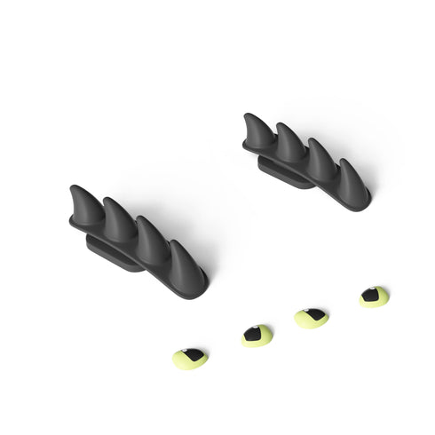 Pinne e Occhi di Sdentato per Sharkicks Pro