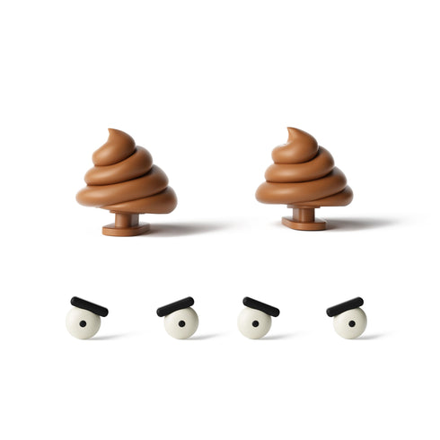 Pinne Cacca e Occhi per Sharkicks Pro