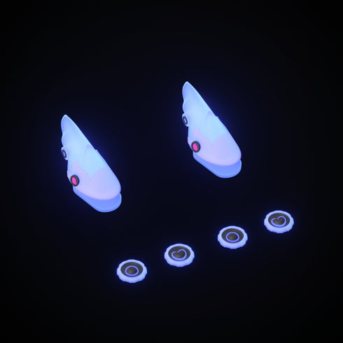 Pinne e Occhi del Cyberpunk per Sharkicks Pro