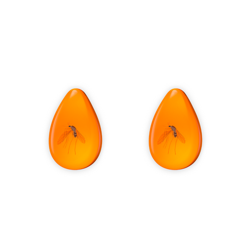 Zanzara in Ambra Accessori per T-Rex Fossil Slide