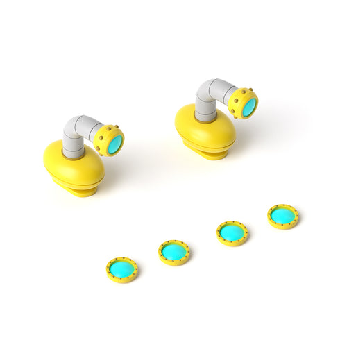 Pinne da Sottomarino e Occhi per Sharkicks Pro