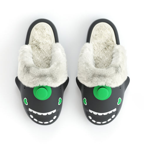 Sharkicks Pro - Inverno, Cappello Verde, Tacco Aperto