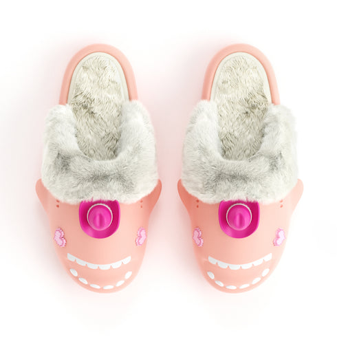 Sharkicks Pro - Inverno, Bambola, Occhi a Cuore di Pixel, Tacco Aperto