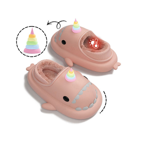 Sharkicks Basic - Inverno, Unicorno, Tacco Coperto