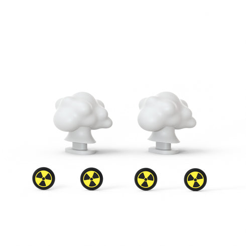 Pinne e Occhi di Fungo Atomico per Sharkicks Pro