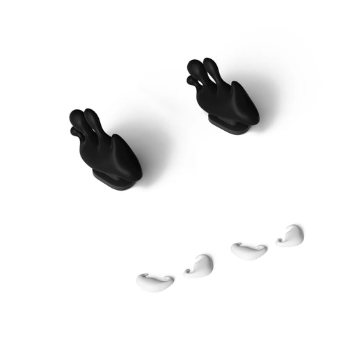 Pinne del Completo Nero e Occhi per Sharkicks Pro