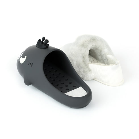 Sharkicks Pro - Inverno, Il Completo Nero, Tacco Coperto