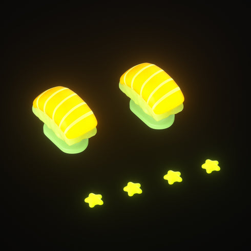 Pinne e Occhi del Sushi per Sharkicks Pro