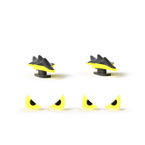 Pinne e Occhi del Feroce Drago del Fulmine per Sharkicks Pro