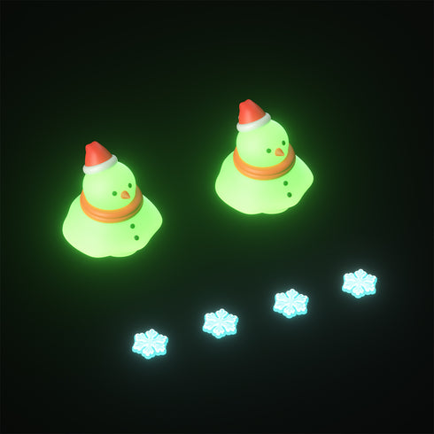 Pinne e Occhi di Pupazzo di Neve per Sharkicks Pro