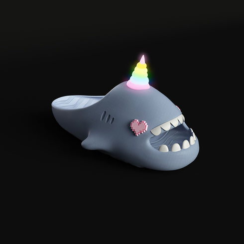 Pinne di Unicorno e Occhi a Cuore Pixelati per Sharkicks Pro