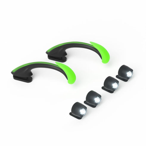 Pinne di Rana Pescatrice e Occhi di Torcia per Sharkicks Pro