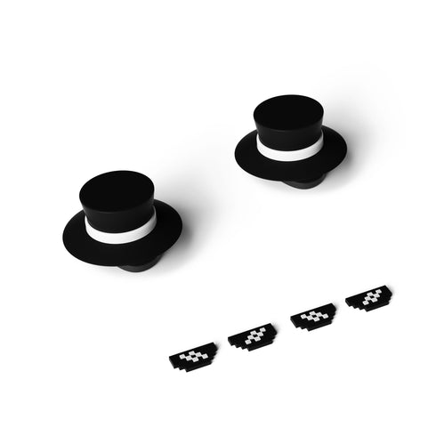 Pinne Fedora e Occhi Pixel per Sharkicks Pro