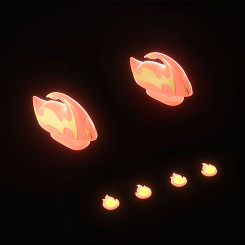 Pinne e Occhi di Kaiju di Fuoco per Sharkicks Pro