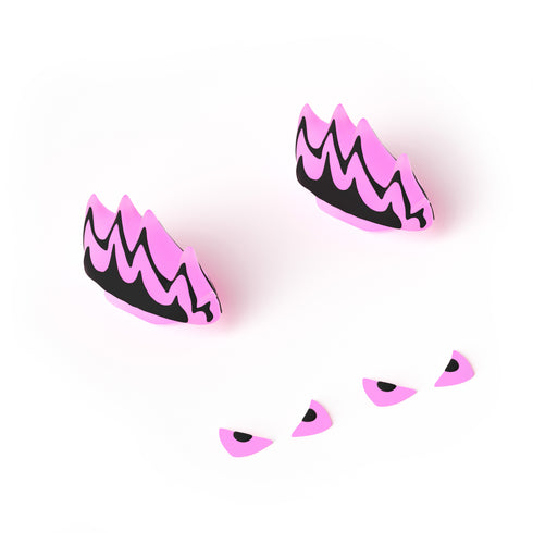 Pinne e Occhi di Kaiju Nucleare Apicale per Sharkicks Pro