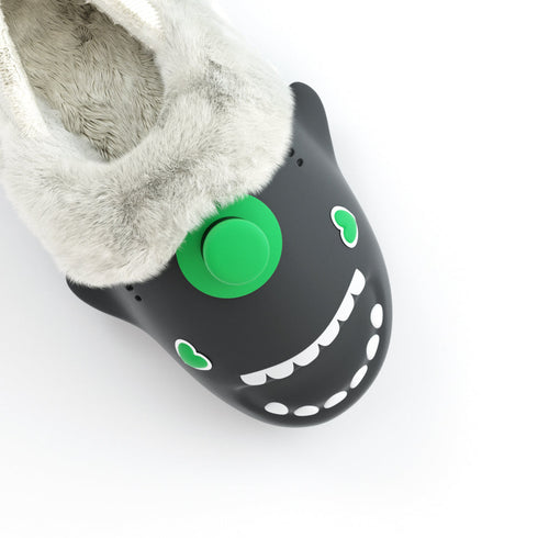 Sharkicks Pro - Inverno, Cappello Verde, Tacco Coperto